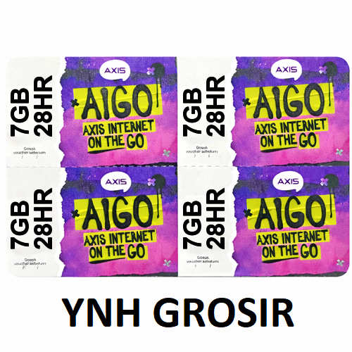 VOUCHER AXIS 7GB 28HR