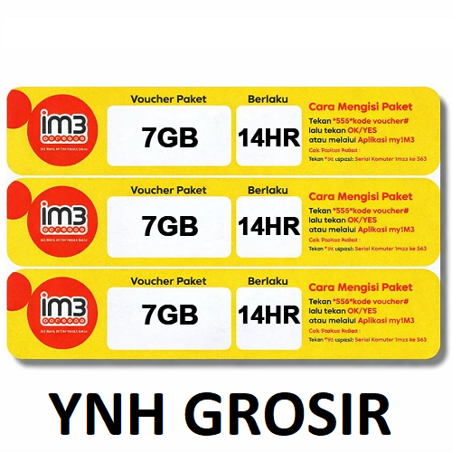 VOUCHER INDOSAT FREEDOM INTERNET 7GB 14HR JABODETABEK SUKABUMI