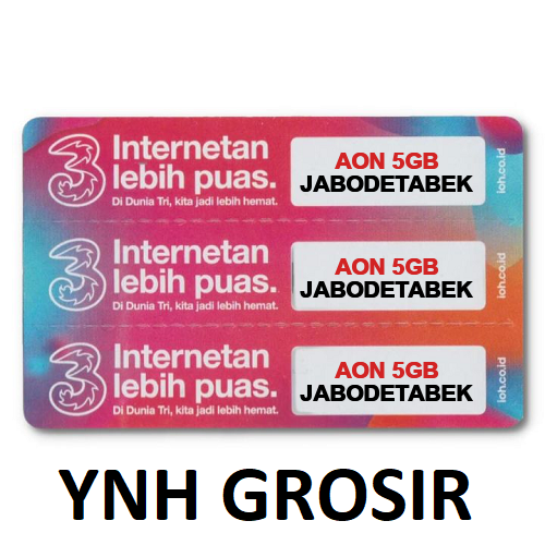 VOUCHER THREE AON 5GB JABODETABEK