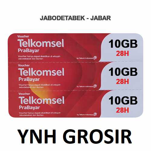 VOUCHER TELKOMSEL 10GB 28HR JABODETABEK - JABAR