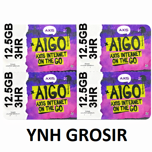 Voucher Axis 12.5GB + LOKAL 3HR