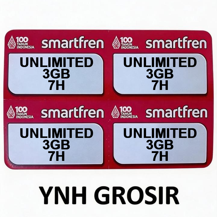 Voucher smart UNLIMITED 3GB 7HR